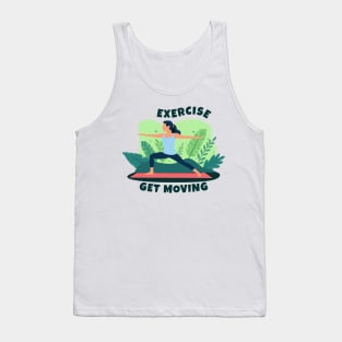 Exercise and Get Moving Tank Top